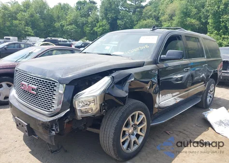 2015 GMC Yukon Xl 1500 Denali из США, поврежденный, VIN 1GKS2JKJ3FR702742